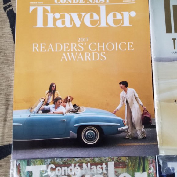 Conde Nast Traveler Magazine Lot of 4 issues including March 2020, 2 Gold Lists - Picture 2 of 13